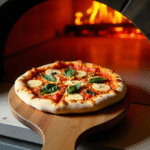 Imagem de forno de pizza, de concreto refratario